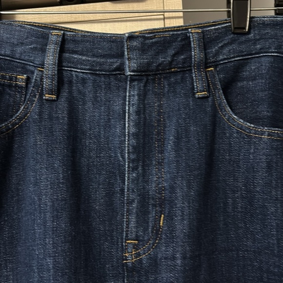 JCrew high rise size 30 Dark Blue Denim Skirt - Picture 3 of 5